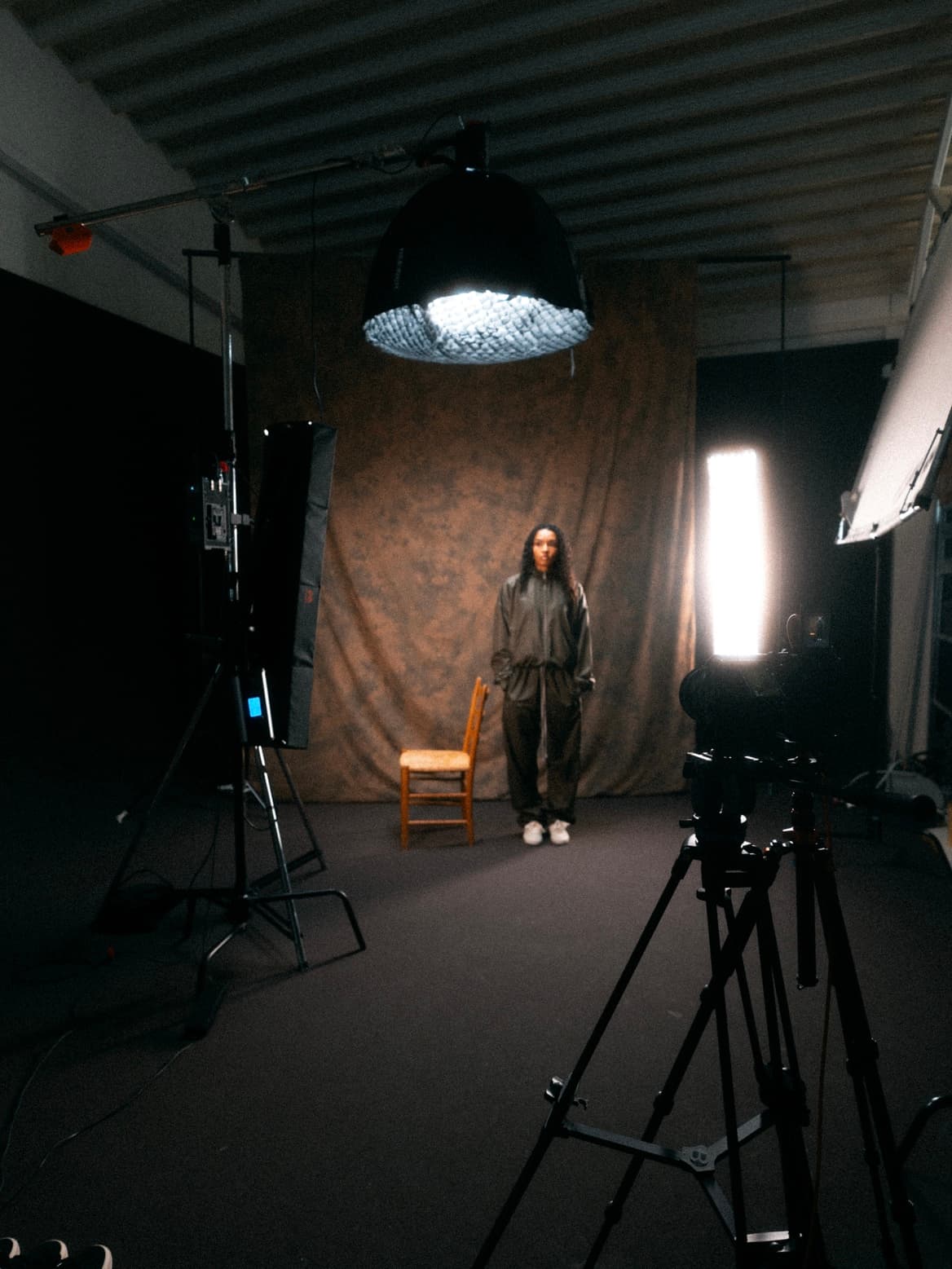 Behind the Scenes, Fashion-Shooting im Studio-Set